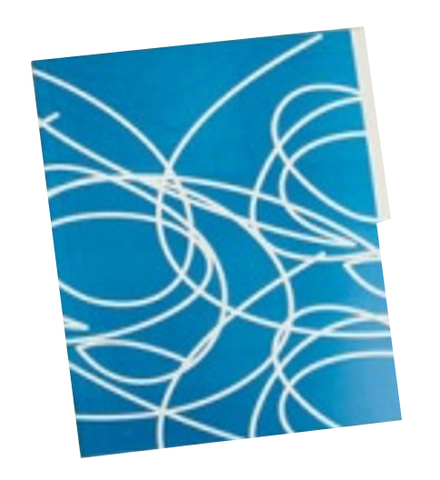 Folder Reciclado Vanguardia Azul